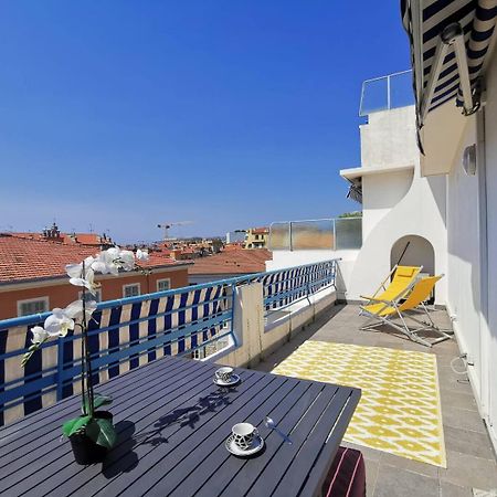 SMARTBNB - Dernier étage - Terrasse à ciel ouvert - Garibaldi Nice Exterior foto
