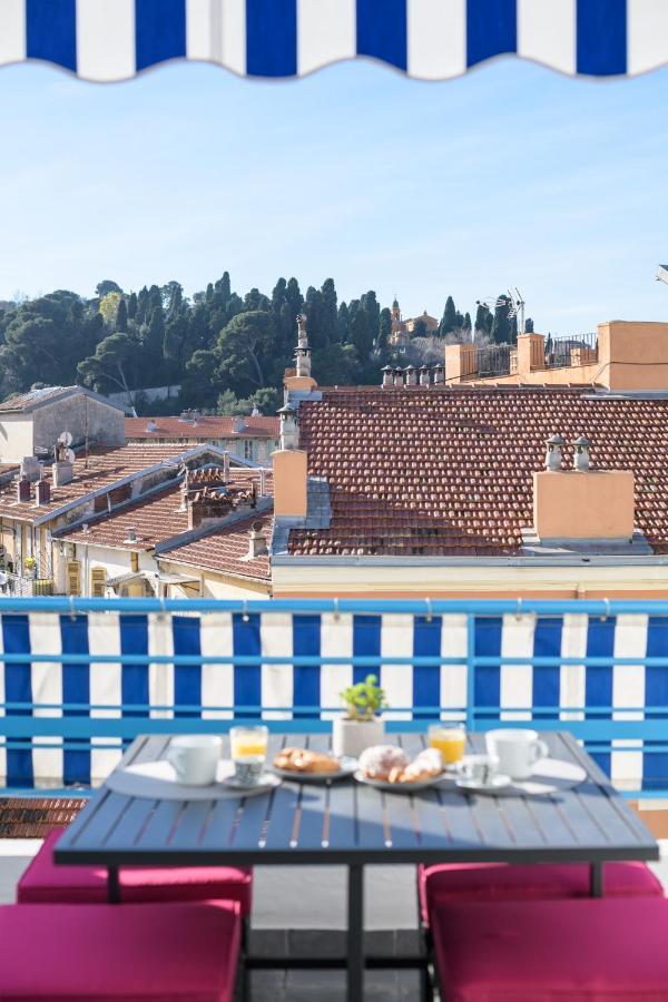 SMARTBNB - Dernier étage - Terrasse à ciel ouvert - Garibaldi Nice Exterior foto